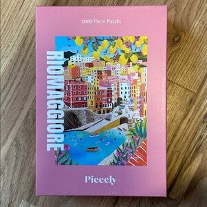 Piecely- Riomaggiore 1000 piece Puzzle